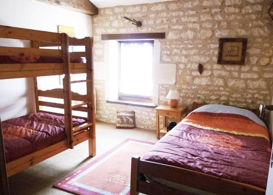 Gites Chez Belliveau Meursac Buitenkant foto