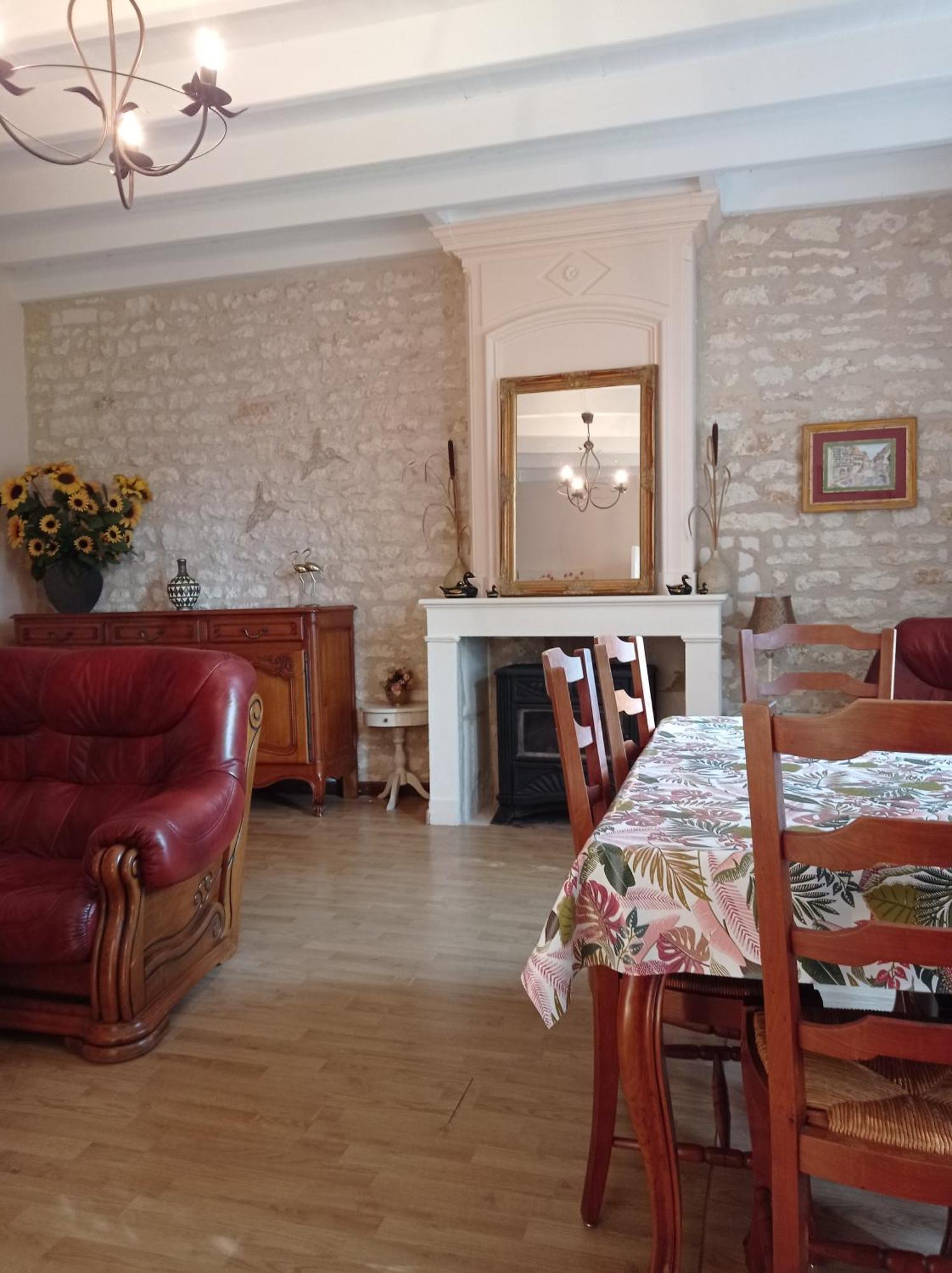 Gites Chez Belliveau Meursac Buitenkant foto